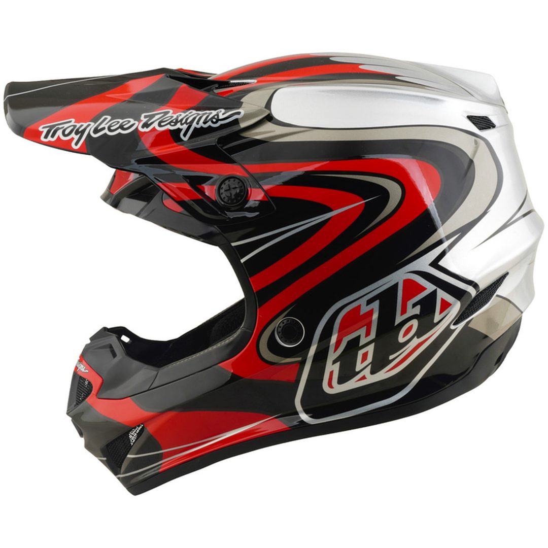 Crosshjälm GP Pro Mips Pulse Röd TROY LEE DESIGNS XS – bild 2
