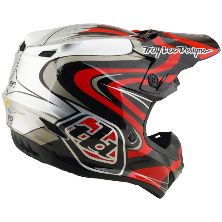 Crosshjälm GP Pro Mips Pulse Röd TROY LEE DESIGNS XS – bild 4