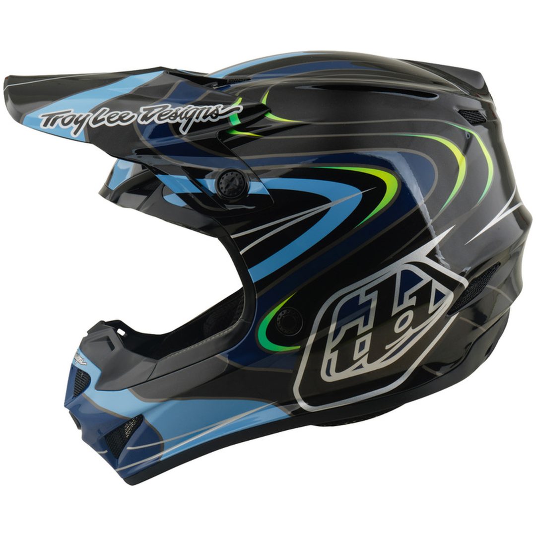 Crosshjälm GP Pro Mips Pulse Svart TROY LEE DESIGNS XS – bild 3