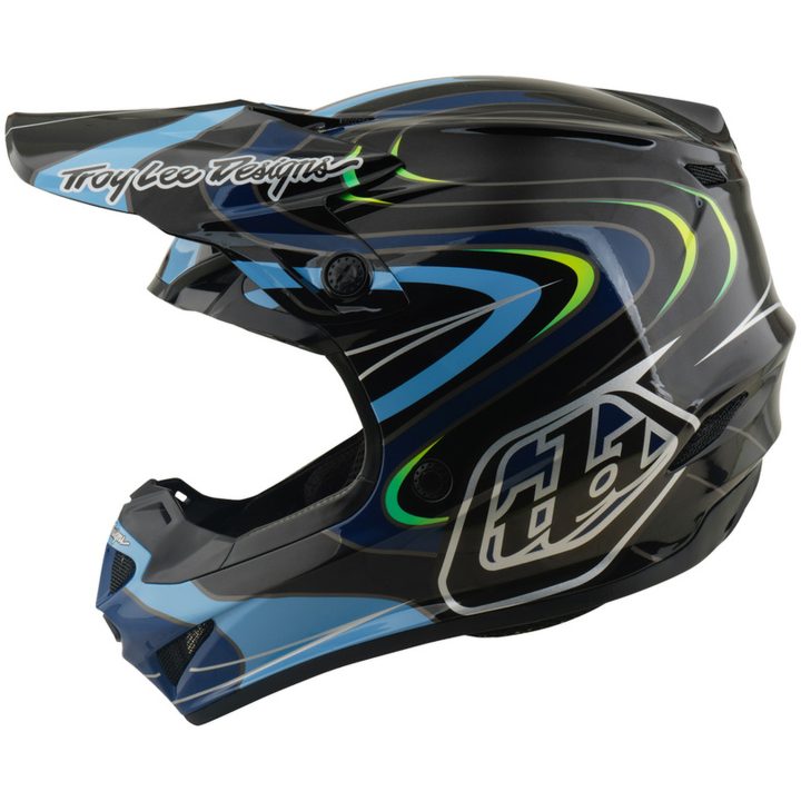 Crosshjälm GP Pro Mips Pulse Svart TROY LEE DESIGNS XS – bild 3