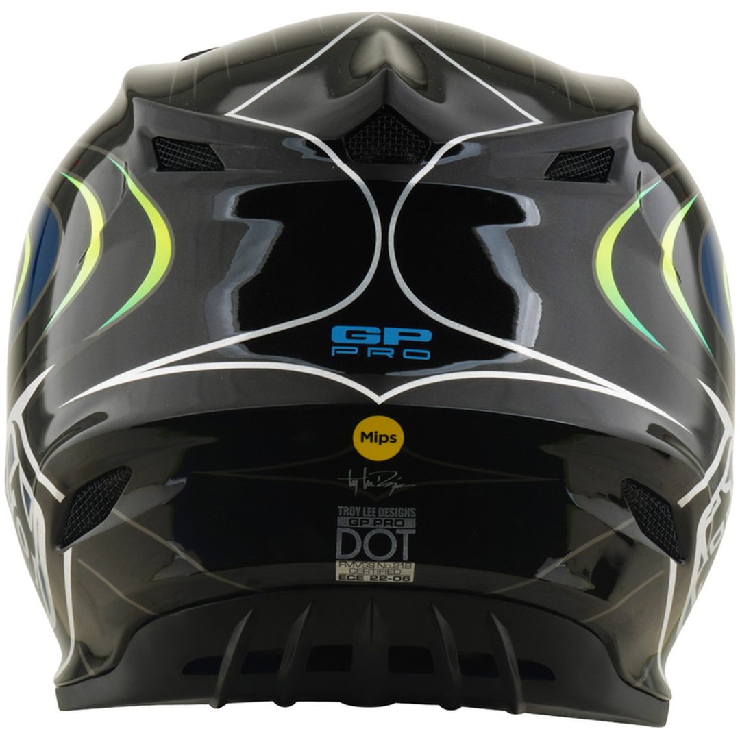 Crosshjälm GP Pro Mips Pulse Svart TROY LEE DESIGNS XS – bild 4