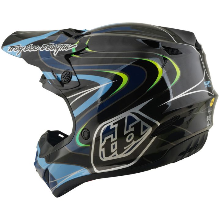 Crosshjälm GP Pro Mips Pulse Svart TROY LEE DESIGNS XS – bild 9