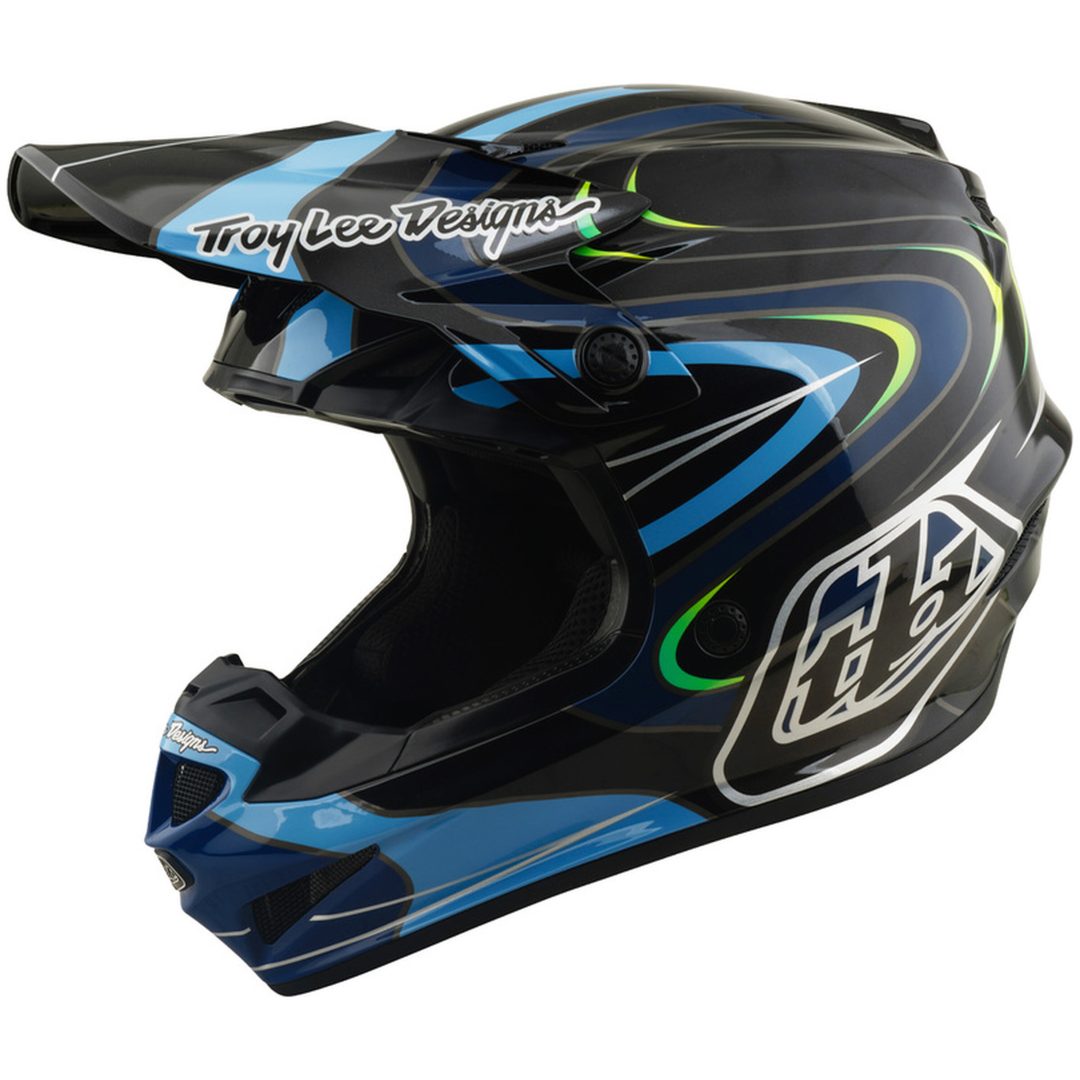 Crosshjälm GP Pro Mips Pulse Svart TROY LEE DESIGNS XS