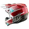 Crosshjälm GP Pro Mips Röd Vit TROY LEE DESIGNS XS – miniatyr 3