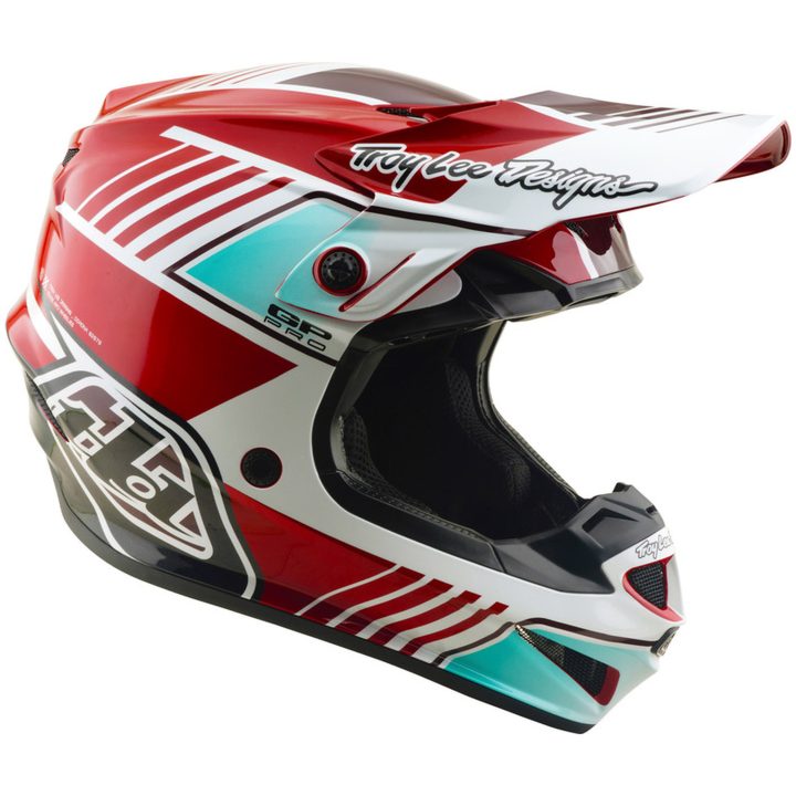 Crosshjälm GP Pro Mips Röd Vit TROY LEE DESIGNS XS – bild 7