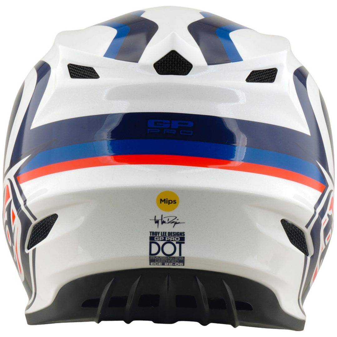 Crosshjälm GP Pro MIPS Vit Blå TROY LEE DESIGNS XS – bild 4