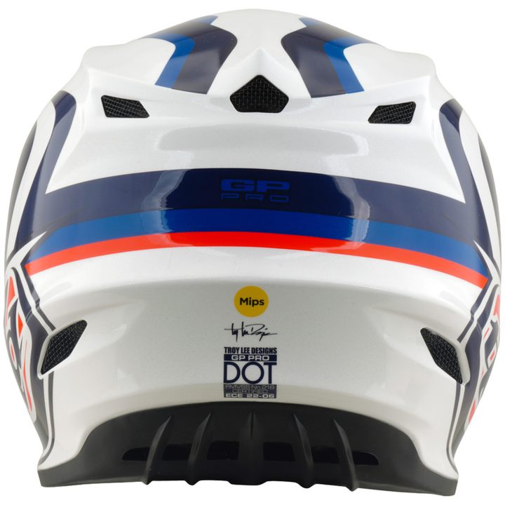 Crosshjälm GP Pro MIPS Vit Blå TROY LEE DESIGNS XS – bild 4