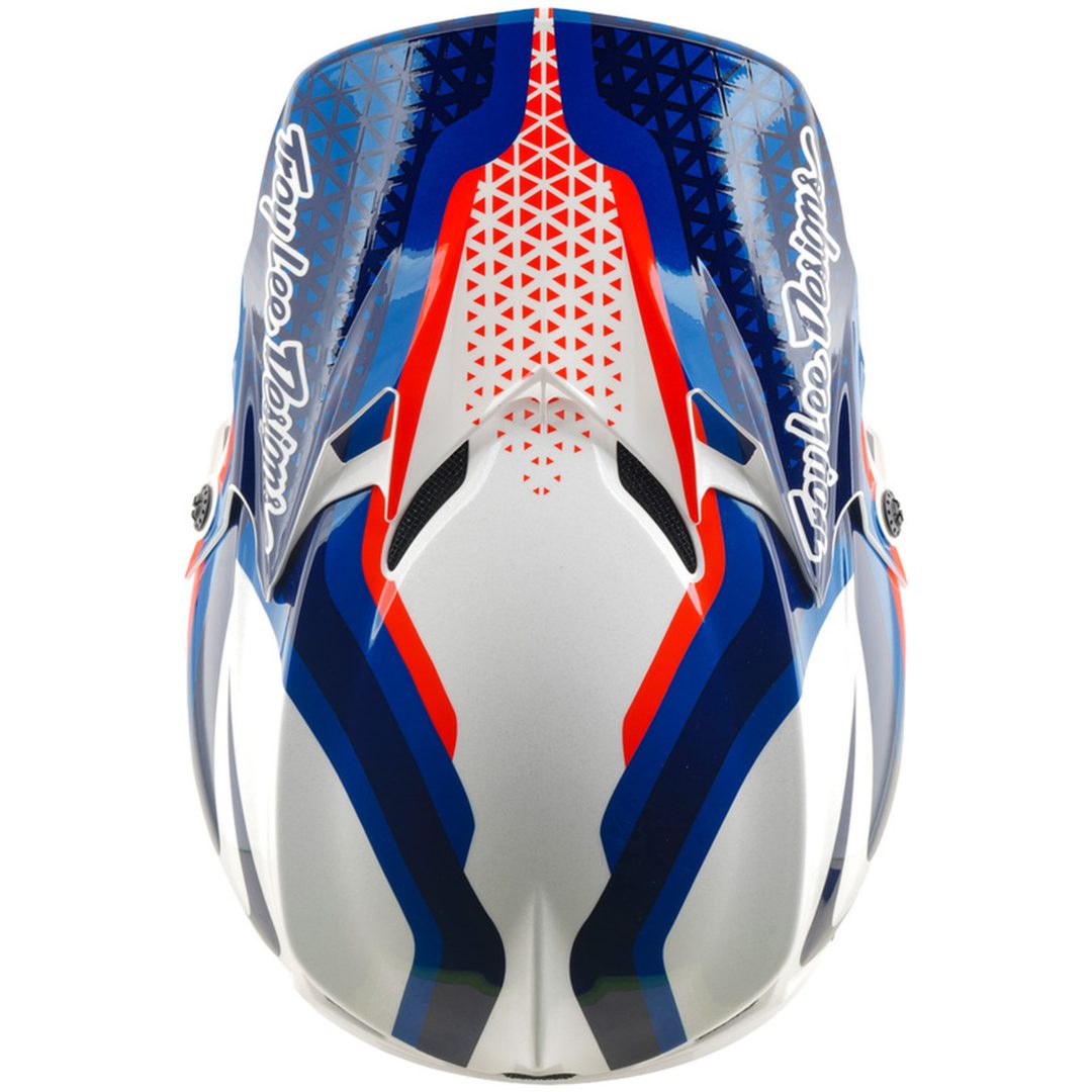 Crosshjälm GP Pro MIPS Vit Blå TROY LEE DESIGNS XS – bild 8