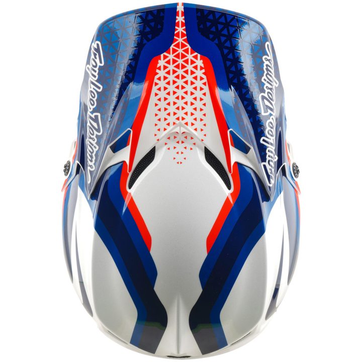 Crosshjälm GP Pro MIPS Vit Blå TROY LEE DESIGNS XS – bild 8
