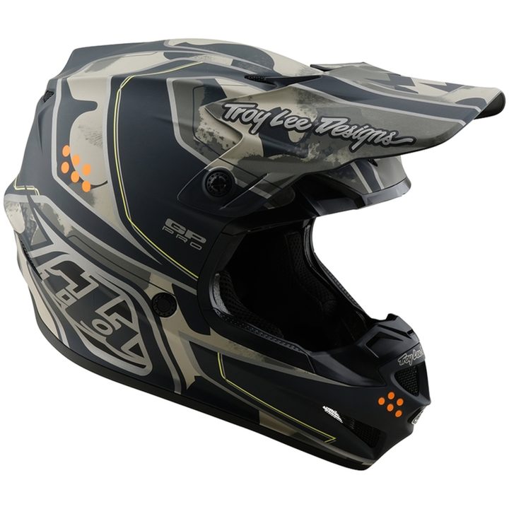 Crosshjälm GP Pro Trooper Svart/Caper TROY LEE DESIGNS XS – bild 2