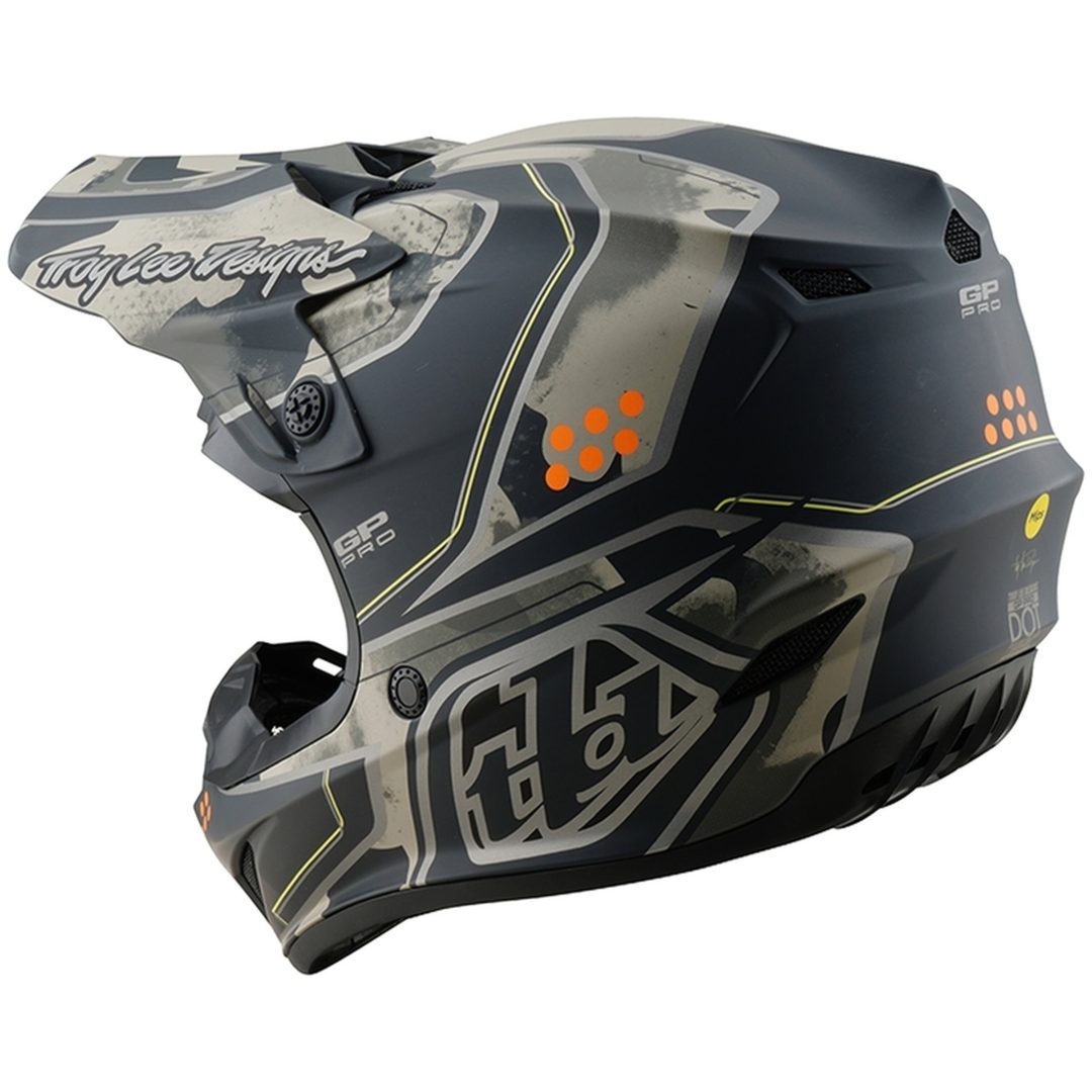 Crosshjälm GP Pro Trooper Svart/Caper TROY LEE DESIGNS XS – bild 4