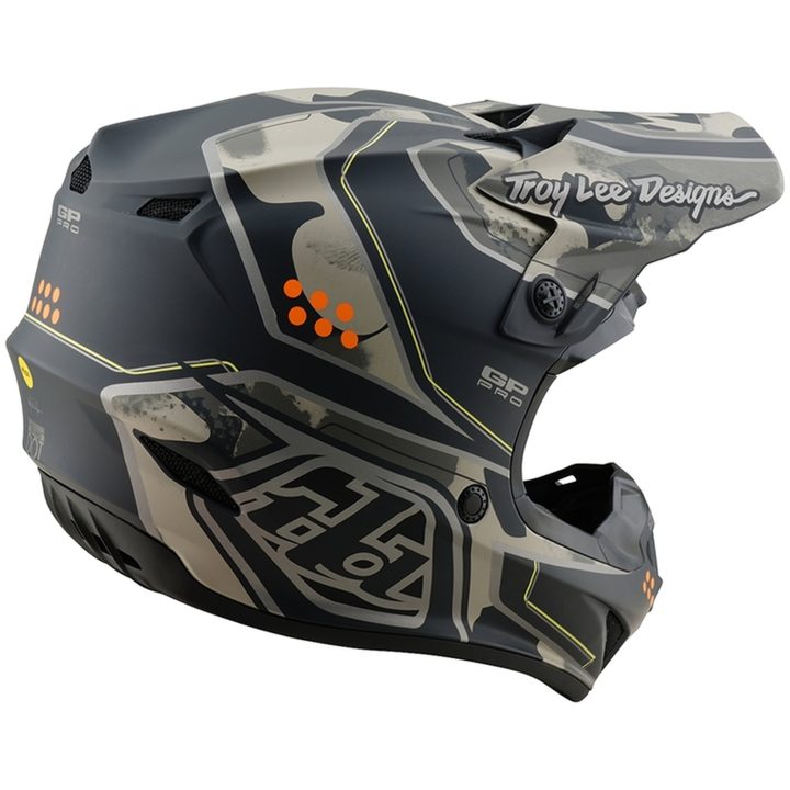 Crosshjälm GP Pro Trooper Svart/Caper TROY LEE DESIGNS XS – bild 6