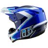 Crosshjälm GP Shutter Blå/Vit TROY LEE DESIGNS Large Barn – miniatyr 4