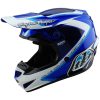 Crosshjälm GP Shutter Blå/Vit TROY LEE DESIGNS Large Barn – miniatyr 1