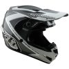 Crosshjälm GP Shutter Grå/Vit Blank TROY LEE DESIGNS Medium – miniatyr 2