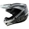 Crosshjälm GP Shutter Grå/Vit Blank TROY LEE DESIGNS Medium – miniatyr 3