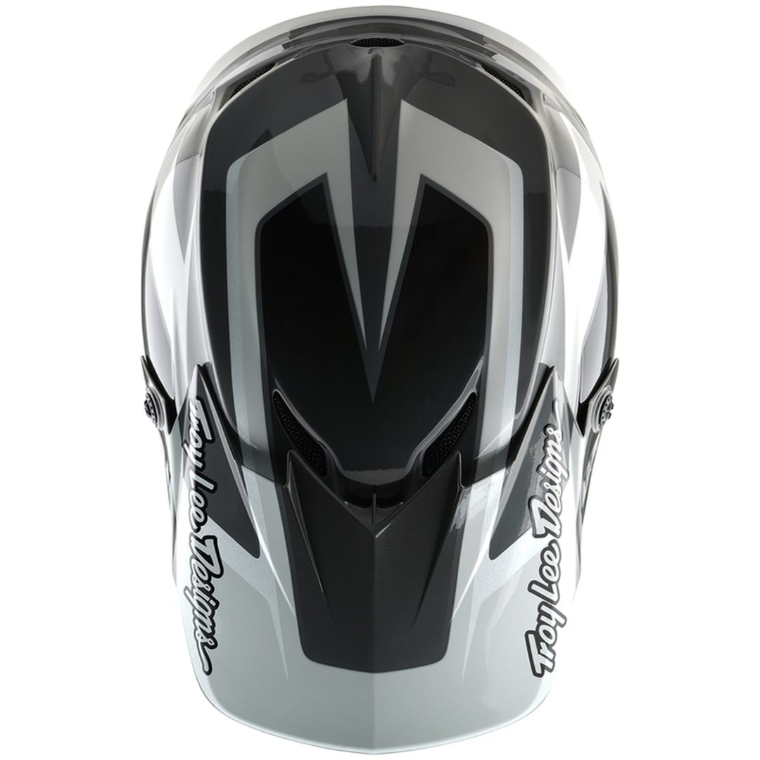 Crosshjälm GP Shutter Grå/Vit Blank TROY LEE DESIGNS Medium – bild 8