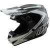 Crosshjälm GP Shutter Grå/Vit Blank TROY LEE DESIGNS Medium – miniatyr 1