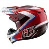 Crosshjälm GP Shutter Röd/Vit Blank TROY LEE DESIGNS Large Barn – miniatyr 6