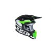 Crosshjälm J-18 F Hexa Grön Fluo/Vit/Titanium Just 1 s – miniatyr 1