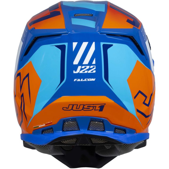 Crosshjälm J-22 F Falcon Orange/Blå Just 1 M – bild 2
