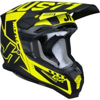 Crosshjälm J-22 F Falcon Titanium/Svart/Fluo Gul Just 1
