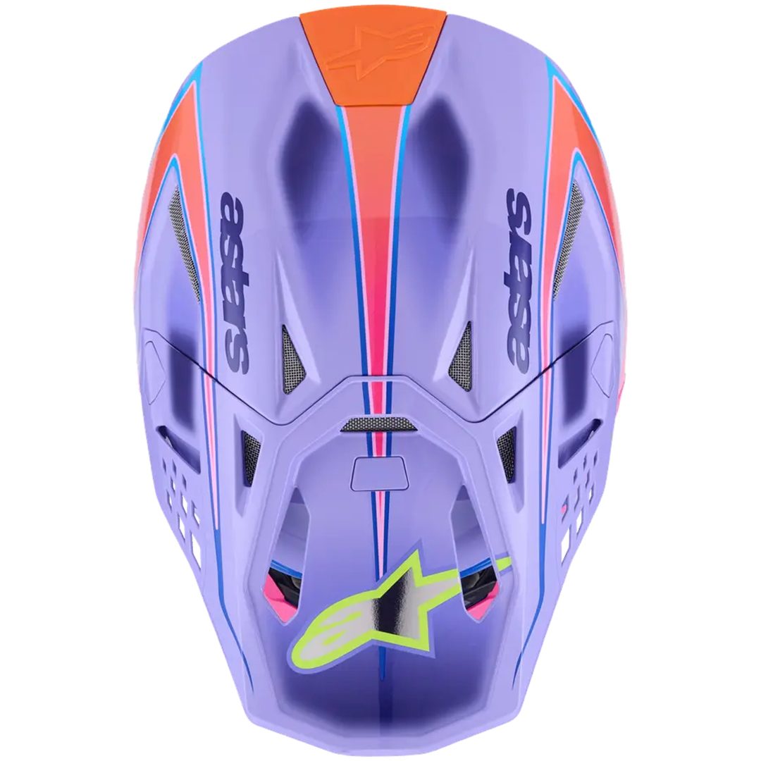 Crosshjälm Jett Lawrence Lila ALPINESTARS XS – bild 2