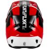 Crosshjälm Kinetic Crest Röd/Svart/Vit FLY RACING s – miniatyr 2