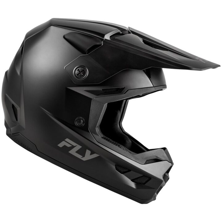 Crosshjälm Kinetic Solid Matt Svart FLY RACING XS – bild 4