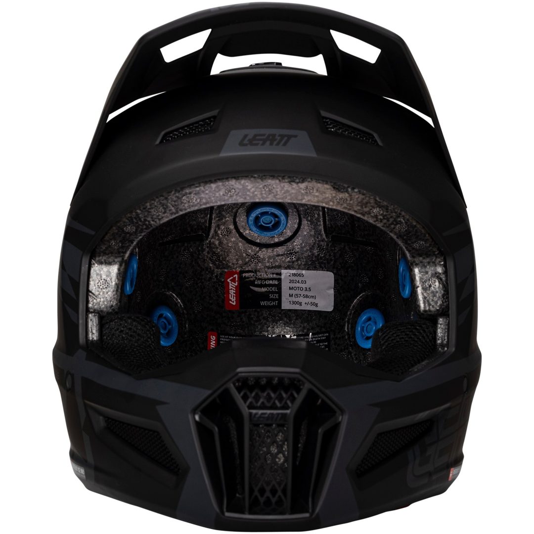 Crosshjälm Kit Moto 3.5 V25 Stealth Leatt XS (53-54cm) – bild 2