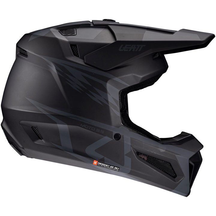 Crosshjälm Kit Moto 3.5 V25 Stealth Leatt XS (53-54cm) – bild 4