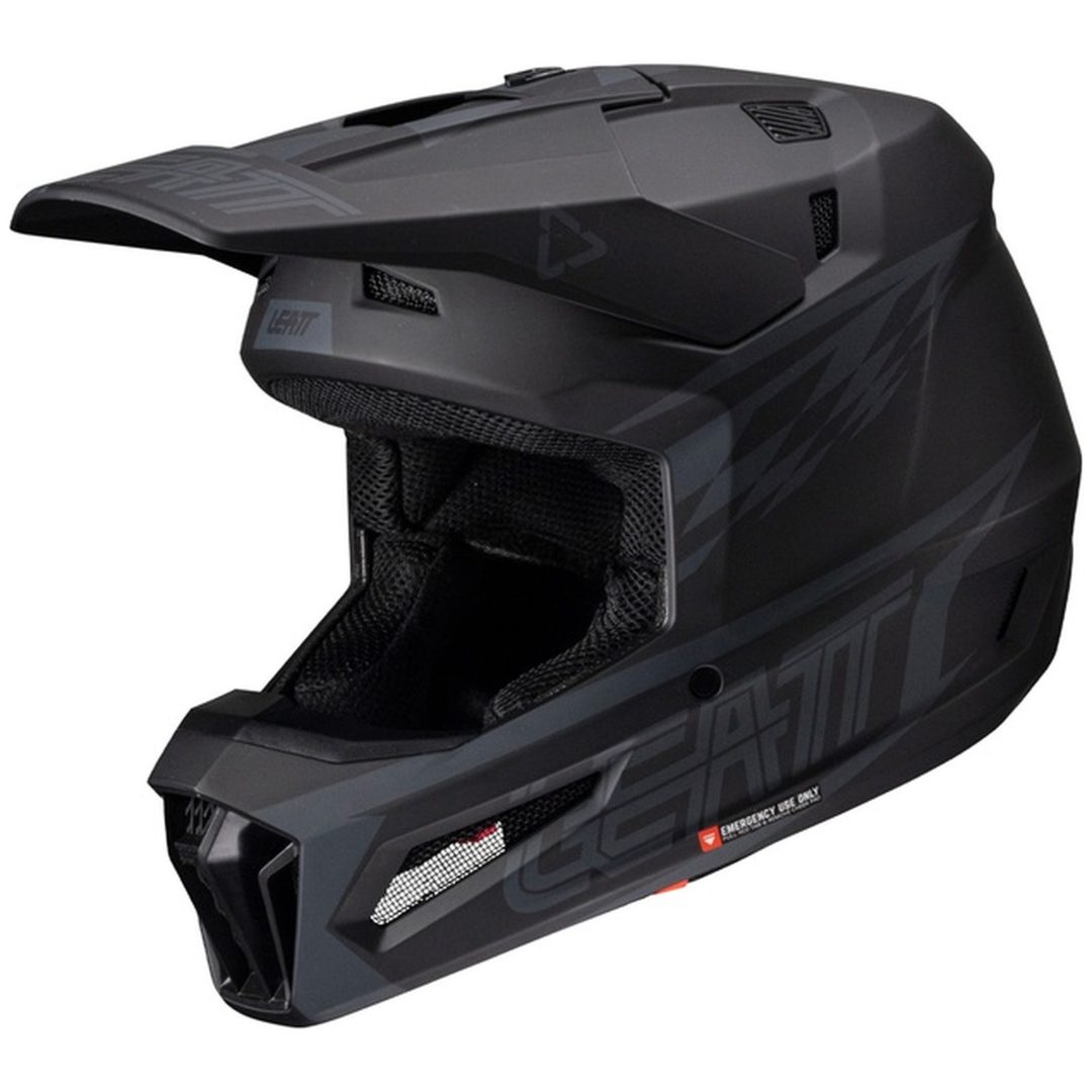 Crosshjälm Kit Moto 3.5 V25 Stealth Leatt XS (53-54cm) – bild 8