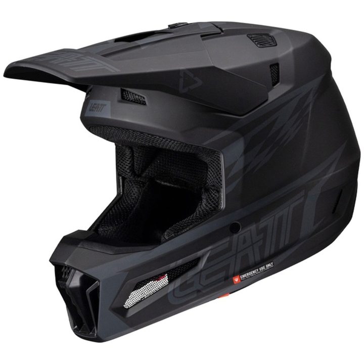 Crosshjälm Kit Moto 3.5 V25 Stealth Leatt XS (53-54cm) – bild 8