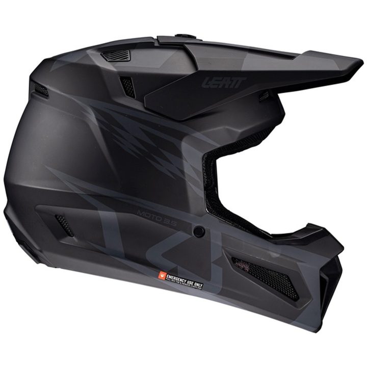 Crosshjälm Kit Moto 3.5 V25 Stealth Leatt XS (53-54cm) – bild 9