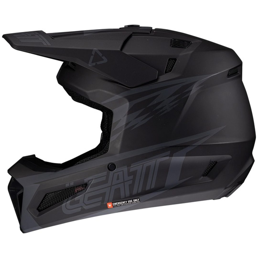 Crosshjälm Kit Moto 3.5 V25 Stealth Leatt XS (53-54cm) – bild 10