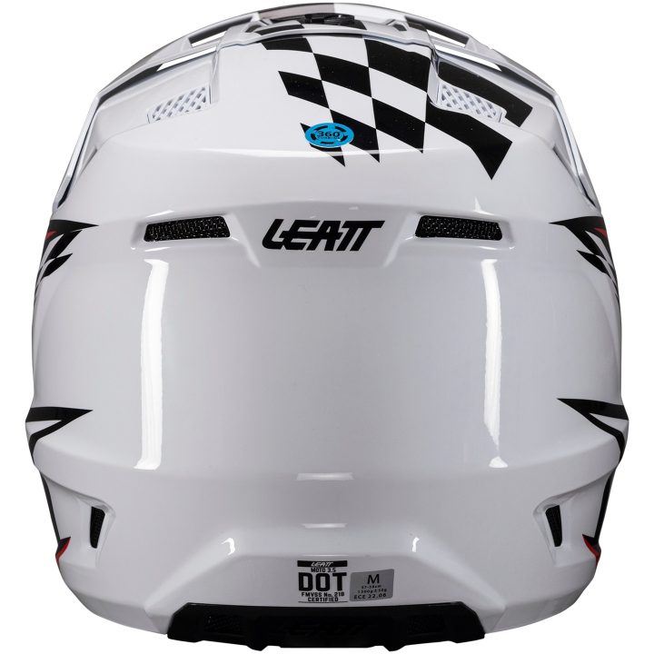 Crosshjälm Kit Moto 3.5 V25 Vit Leatt XL (61-62cm) – bild 2