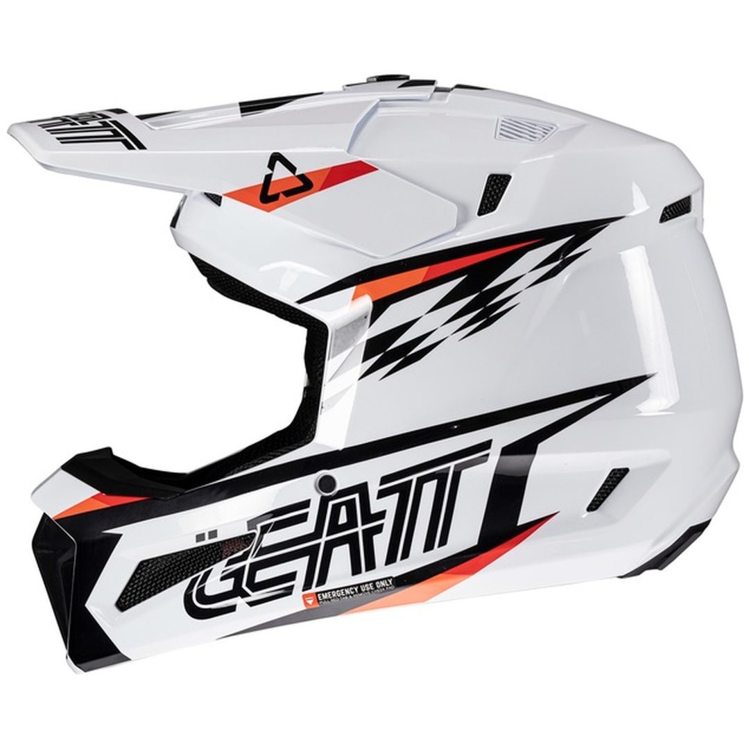 Crosshjälm Kit Moto 3.5 V25 Vit Leatt XL (61-62cm) – bild 10