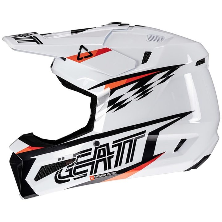 Crosshjälm Kit Moto 3.5 V25 Vit Leatt XL (61-62cm) – bild 10