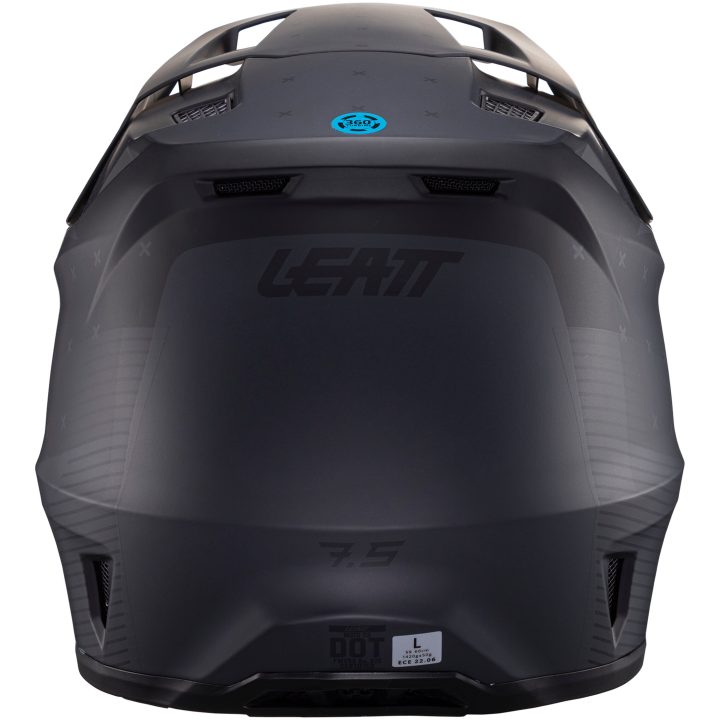 Crosshjälm Kit Moto 7.5 V24 Stealth Leatt M (57-58 cm) – bild 4