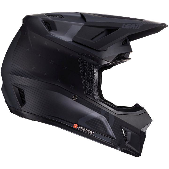 Crosshjälm Kit Moto 7.5 V24 Stealth Leatt M (57-58 cm) – bild 5