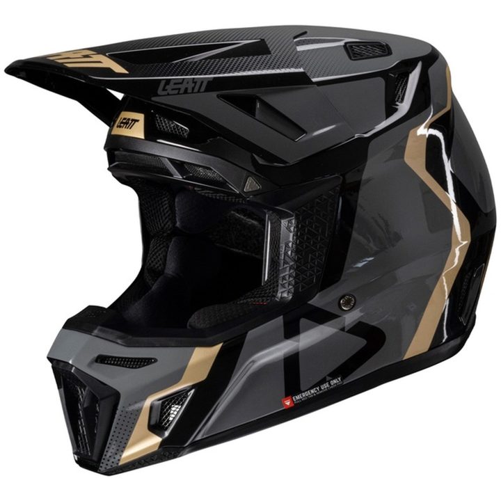 Crosshjälm Kit Moto 8.5 V25 Svart Leatt S (55-56cm) – bild 8