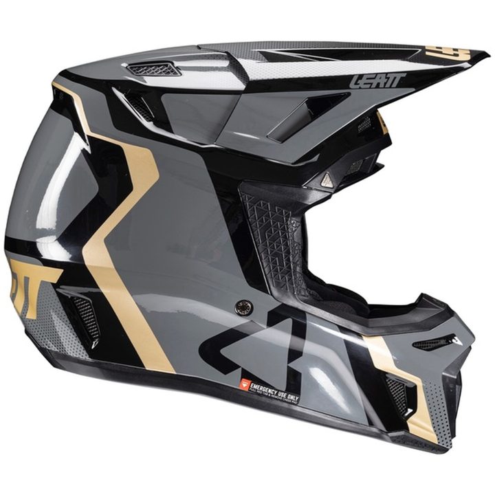 Crosshjälm Kit Moto 8.5 V25 Svart Leatt S (55-56cm) – bild 9
