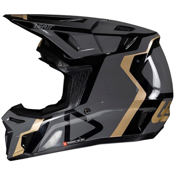Crosshjälm Kit Moto 8.5 V25 Svart Leatt S (55-56cm) – bild 10