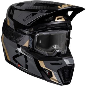 Crosshjälm Kit Moto 8.5 V25 Svart Leatt