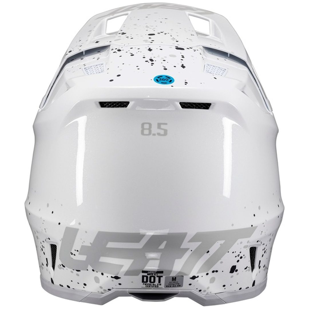 Crosshjälm Kit Moto 8.5 V25 Vit Leatt L (59-60cm) – bild 11