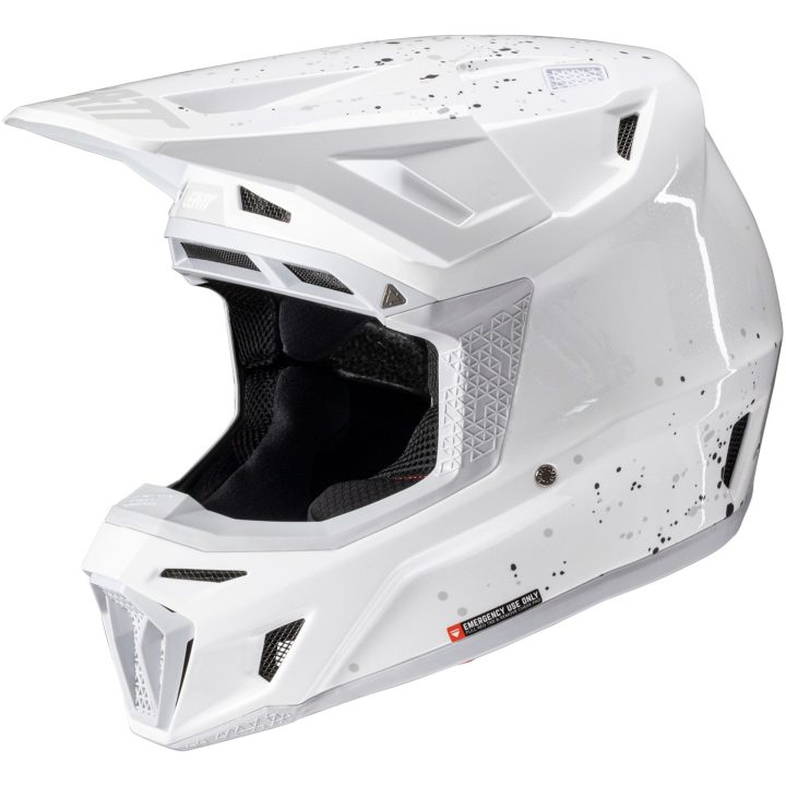 Crosshjälm Kit Moto 8.5 V25 Vit Leatt L (59-60cm) – bild 5