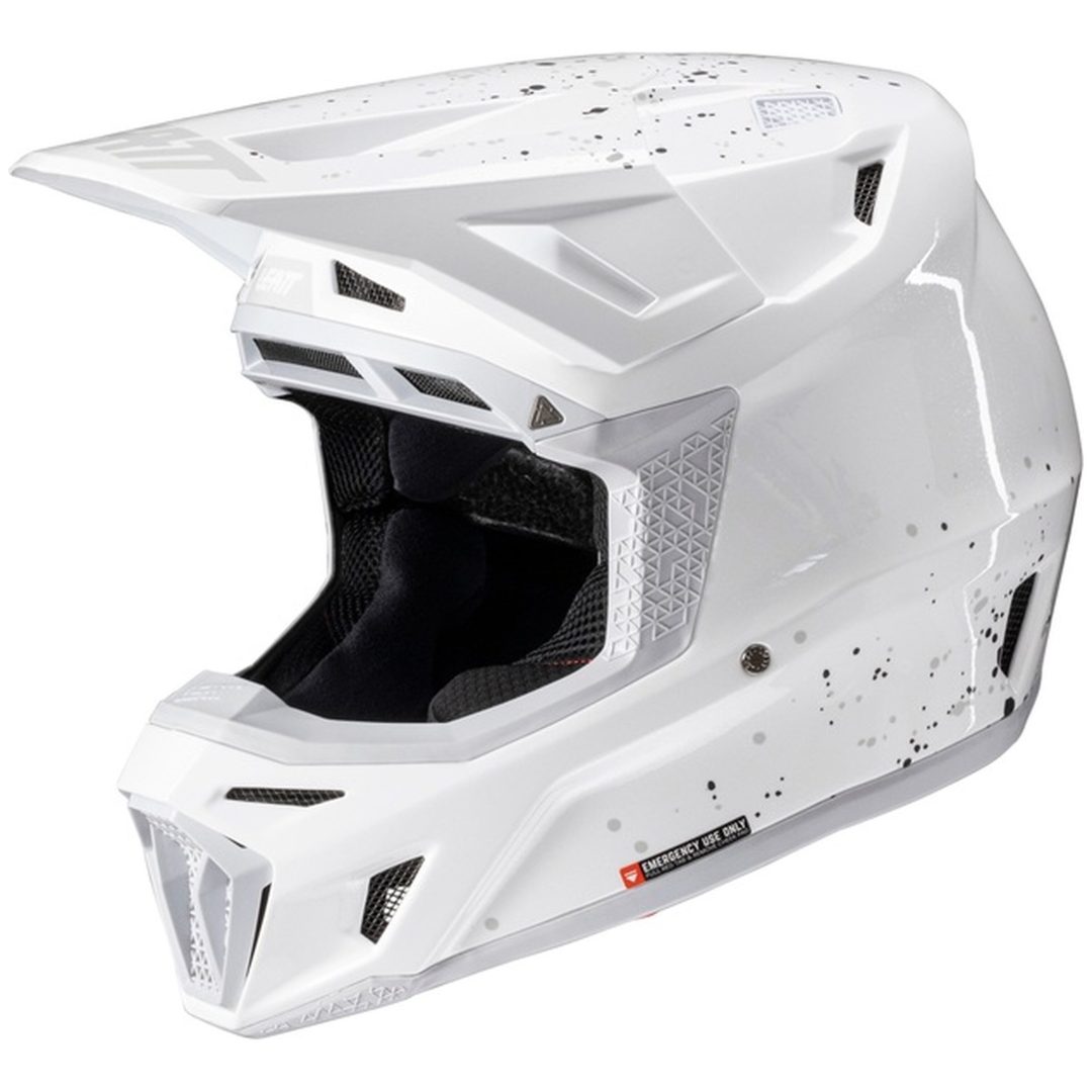 Crosshjälm Kit Moto 8.5 V25 Vit Leatt L (59-60cm) – bild 8