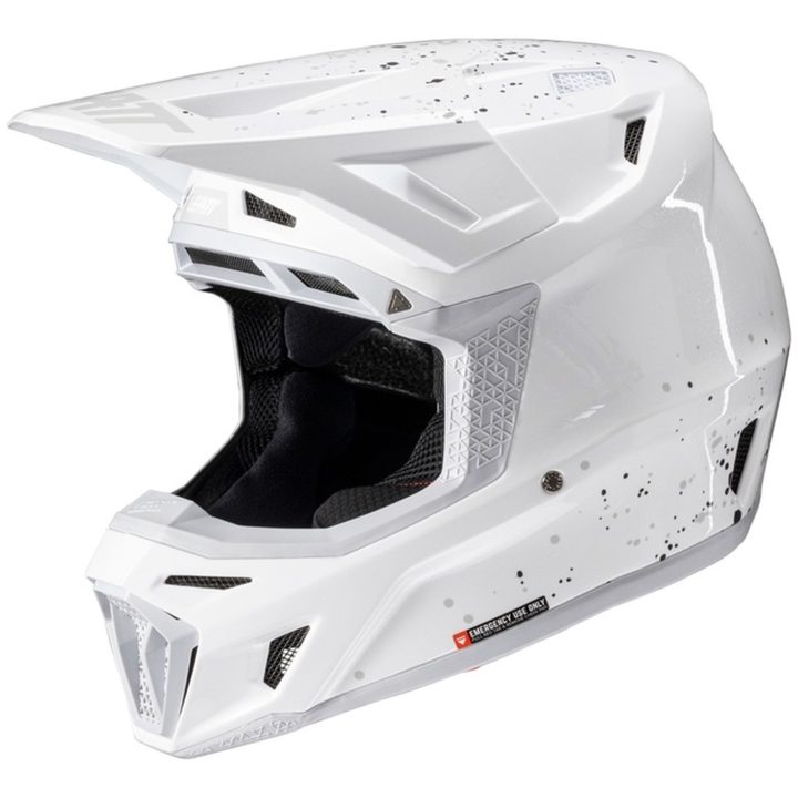 Crosshjälm Kit Moto 8.5 V25 Vit Leatt L (59-60cm) – bild 8