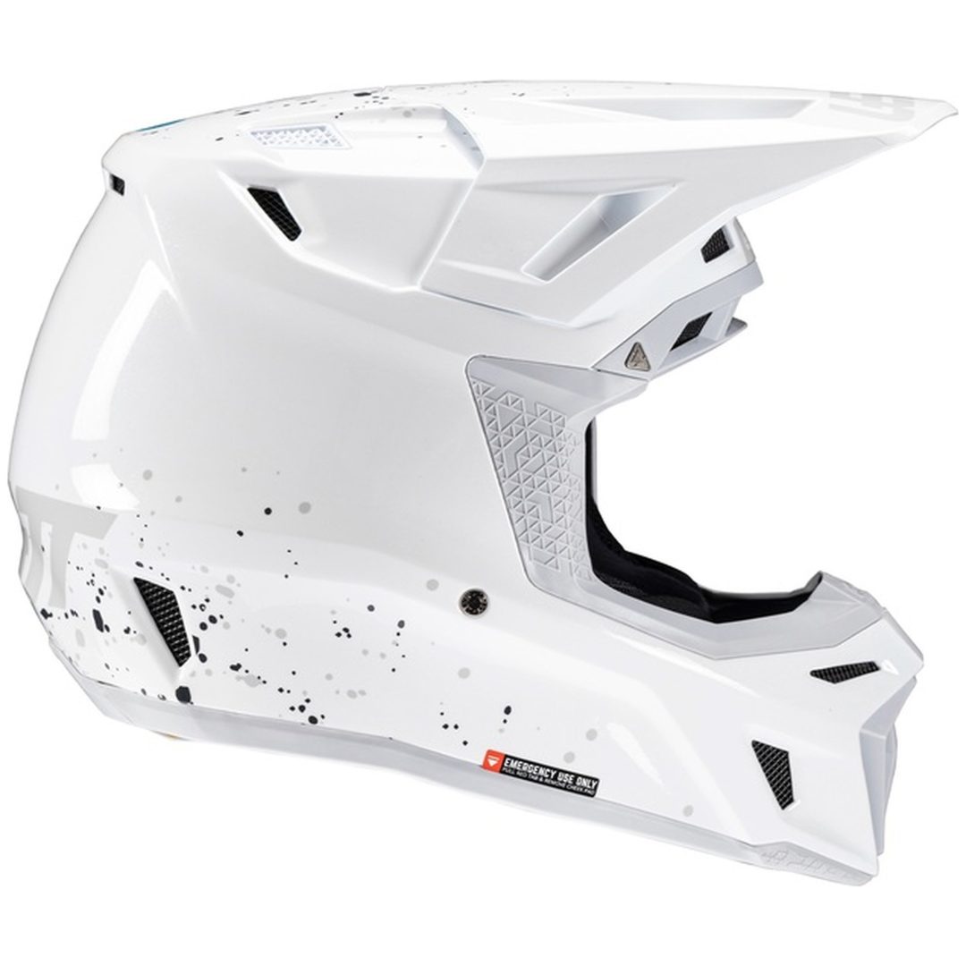 Crosshjälm Kit Moto 8.5 V25 Vit Leatt L (59-60cm) – bild 9