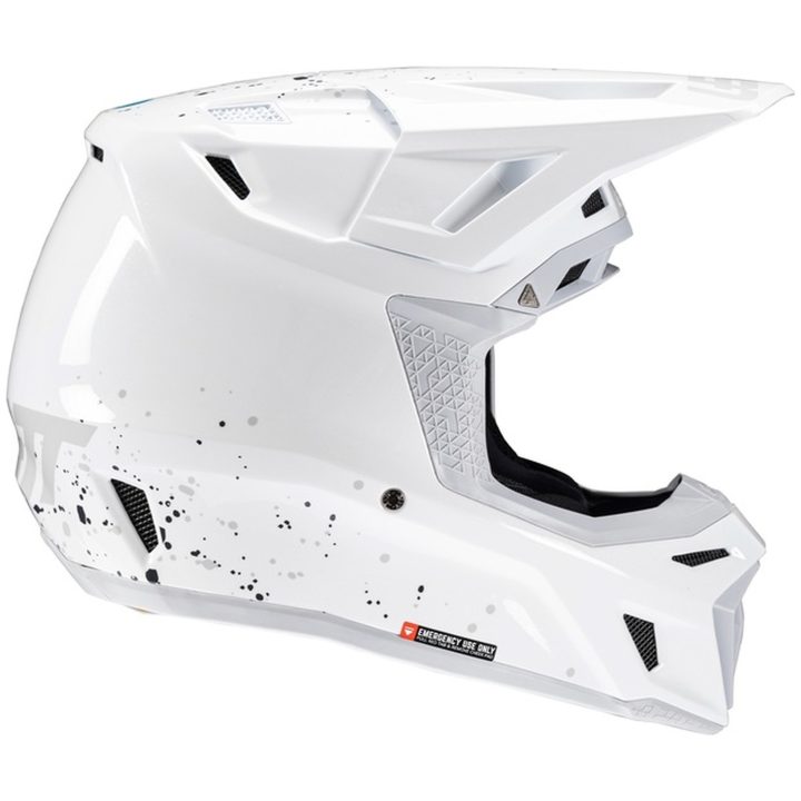 Crosshjälm Kit Moto 8.5 V25 Vit Leatt L (59-60cm) – bild 9